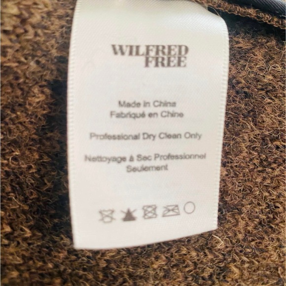 Wilfred Brown Wool Coat - Picture 5 of 5